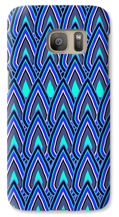 Teardrops In Blue - Phone Case