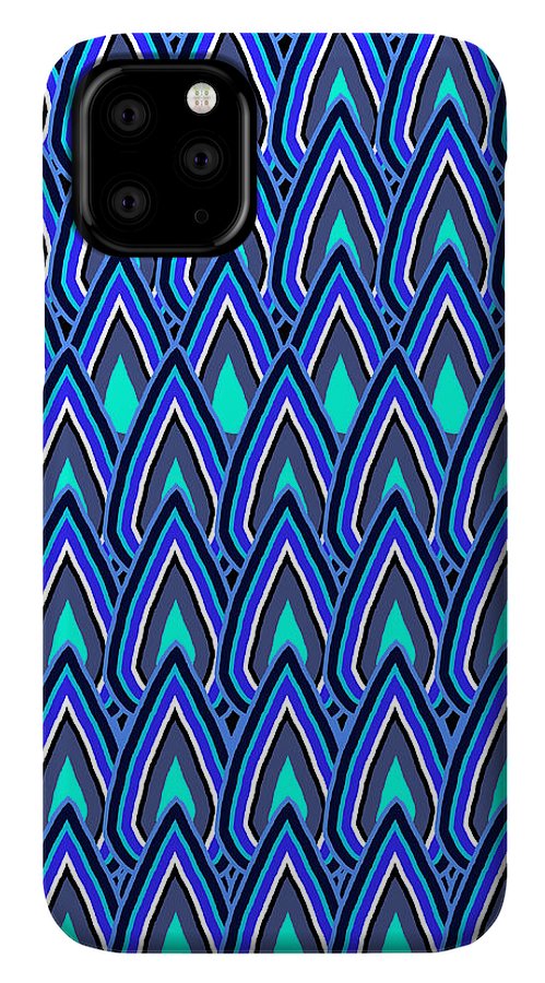 Teardrops In Blue - Phone Case