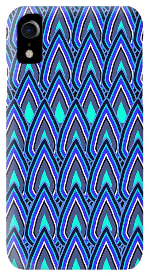 Teardrops In Blue - Phone Case