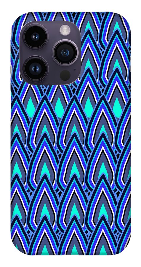 Teardrops In Blue - Phone Case