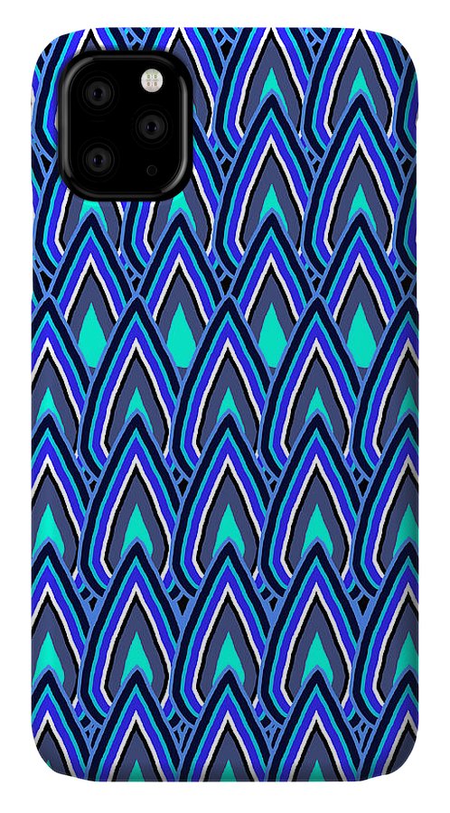Teardrops In Blue - Phone Case
