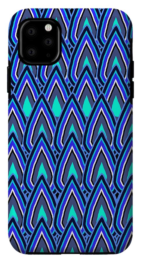 Teardrops In Blue - Phone Case