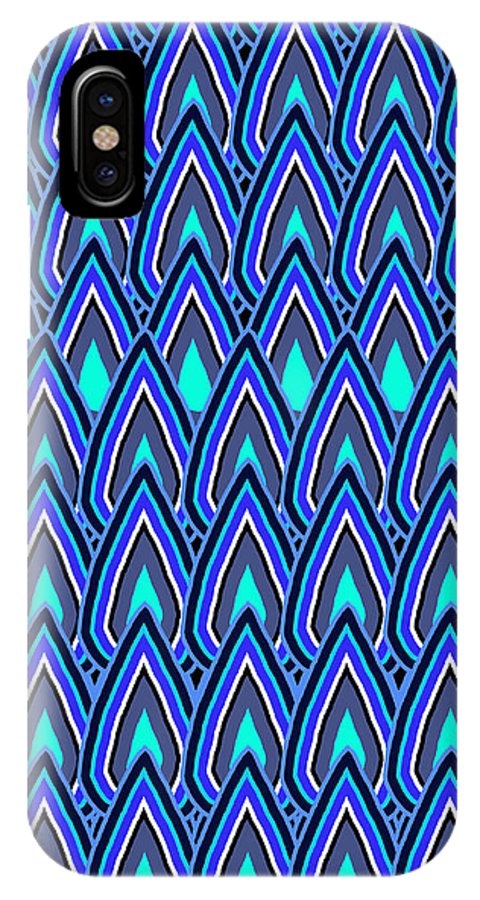 Teardrops In Blue - Phone Case
