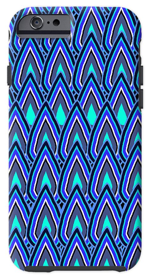 Teardrops In Blue - Phone Case