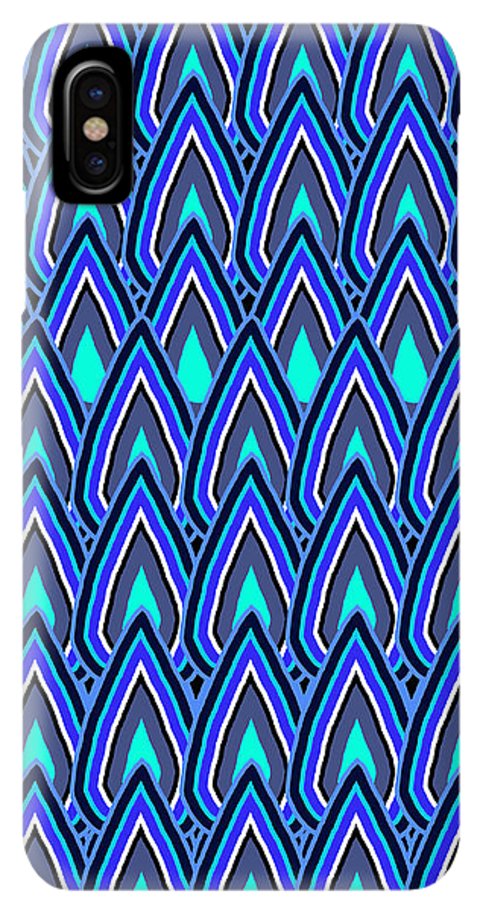 Teardrops In Blue - Phone Case