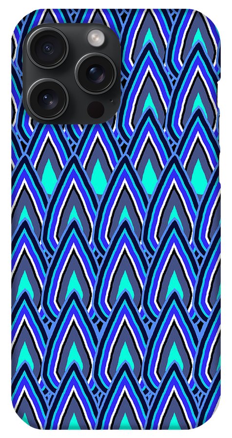 Teardrops In Blue - Phone Case