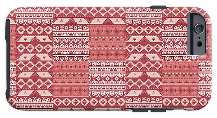 Terra Cotta Southwest Patchwork - Phone Case