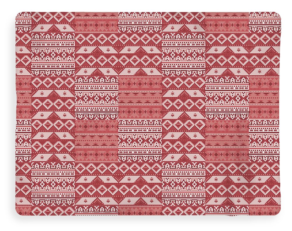 Terra Cotta Southwest Patchwork - Blanket