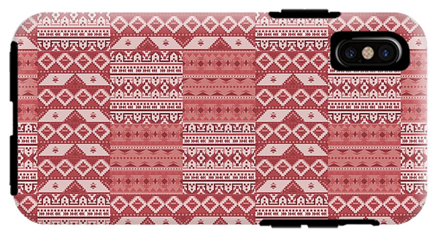 Terra Cotta Southwest Patchwork - Phone Case