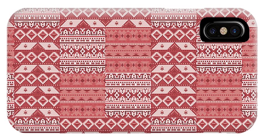 Terra Cotta Southwest Patchwork - Phone Case