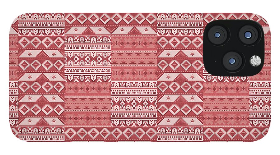 Terra Cotta Southwest Patchwork - Phone Case