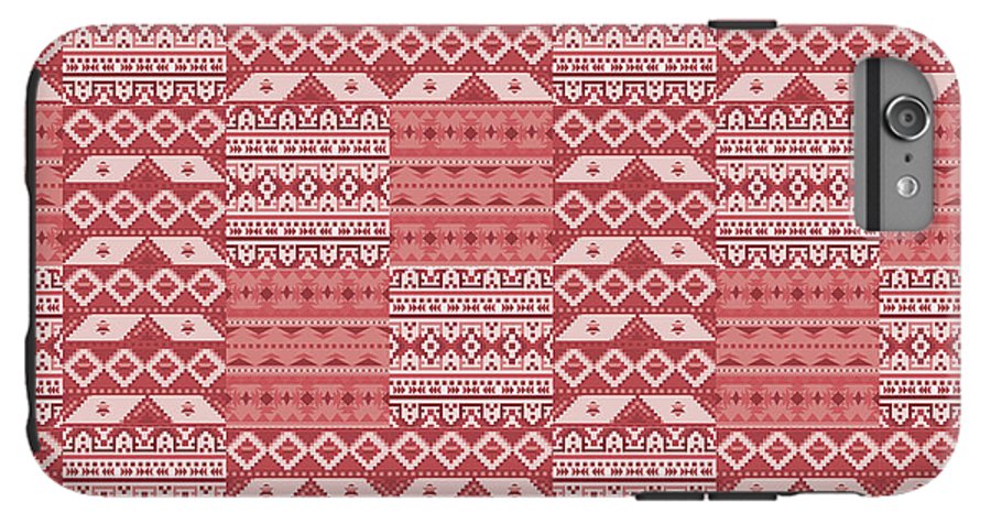 Terra Cotta Southwest Patchwork - Phone Case