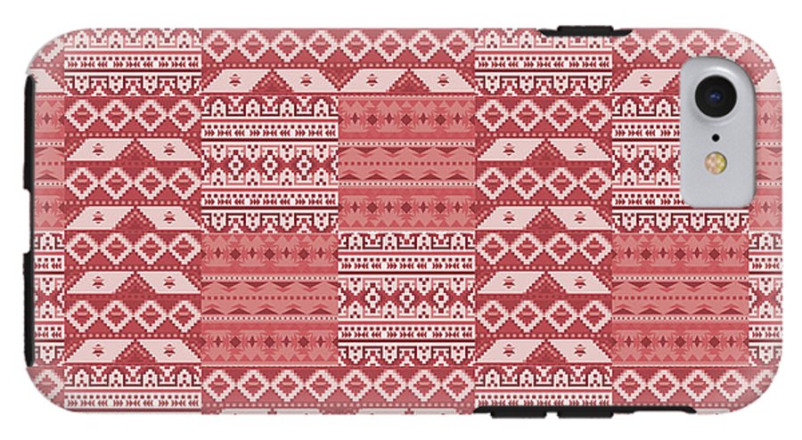 Terra Cotta Southwest Patchwork - Phone Case