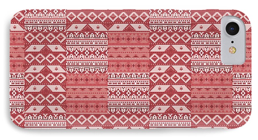 Terra Cotta Southwest Patchwork - Phone Case