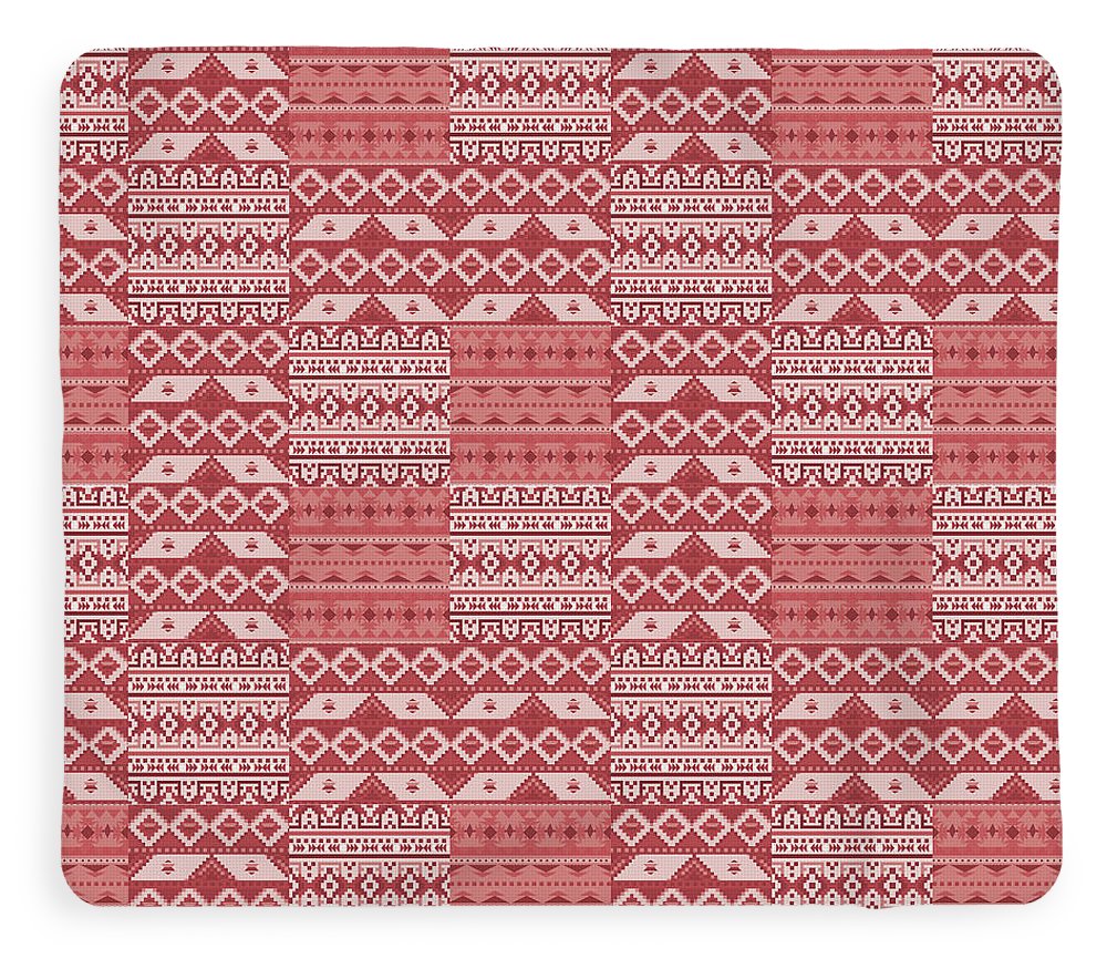 Terra Cotta Southwest Patchwork - Blanket