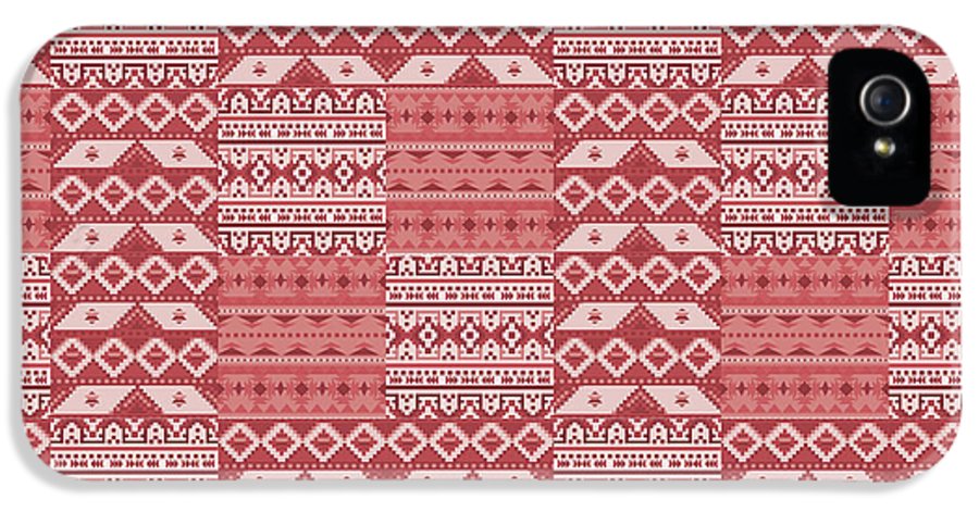 Terra Cotta Southwest Patchwork - Phone Case