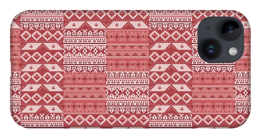 Terra Cotta Southwest Patchwork - Phone Case