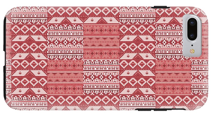 Terra Cotta Southwest Patchwork - Phone Case