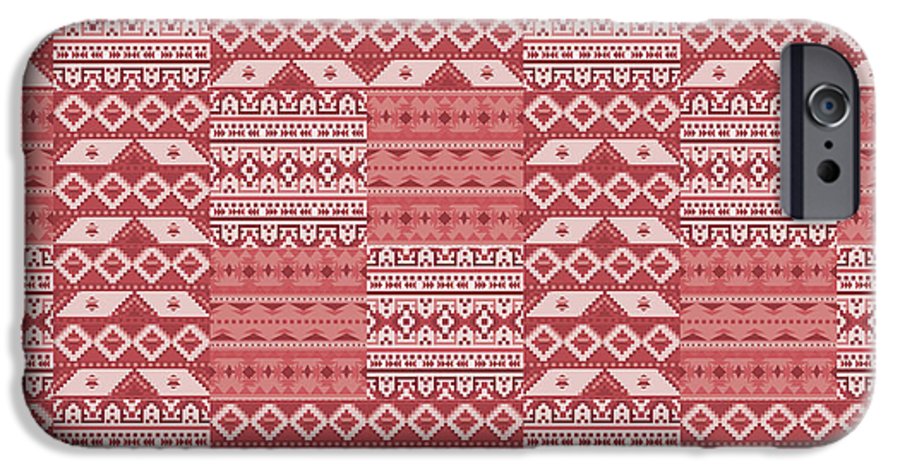 Terra Cotta Southwest Patchwork - Phone Case