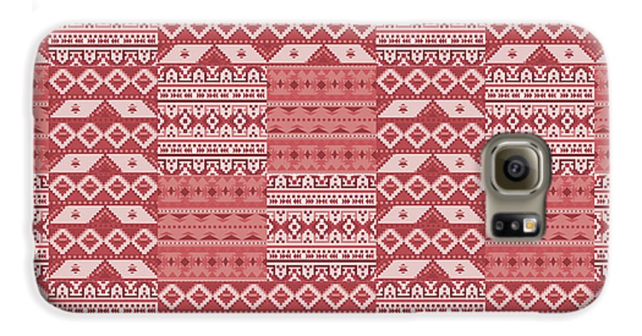 Terra Cotta Southwest Patchwork - Phone Case