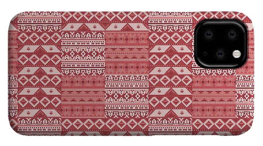 Terra Cotta Southwest Patchwork - Phone Case