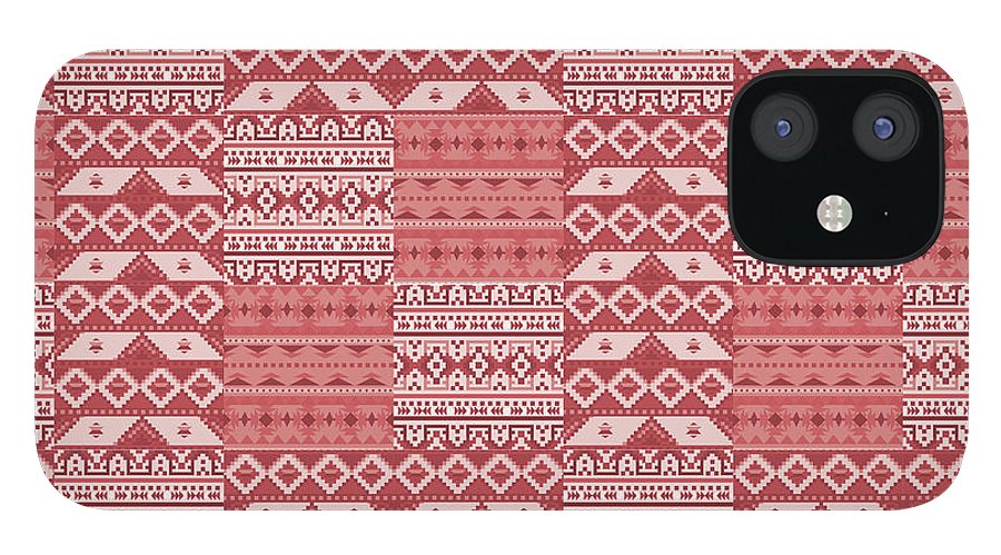 Terra Cotta Southwest Patchwork - Phone Case
