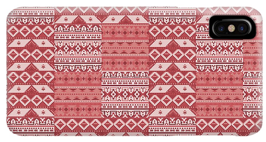 Terra Cotta Southwest Patchwork - Phone Case
