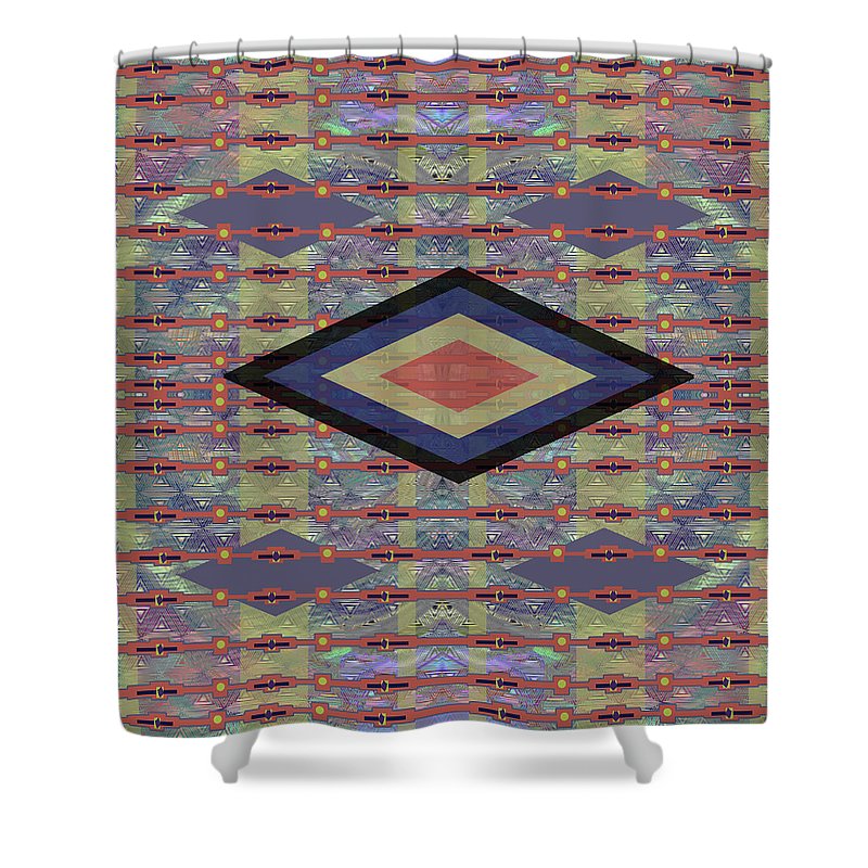 Terracotta Southwest - Shower Curtain