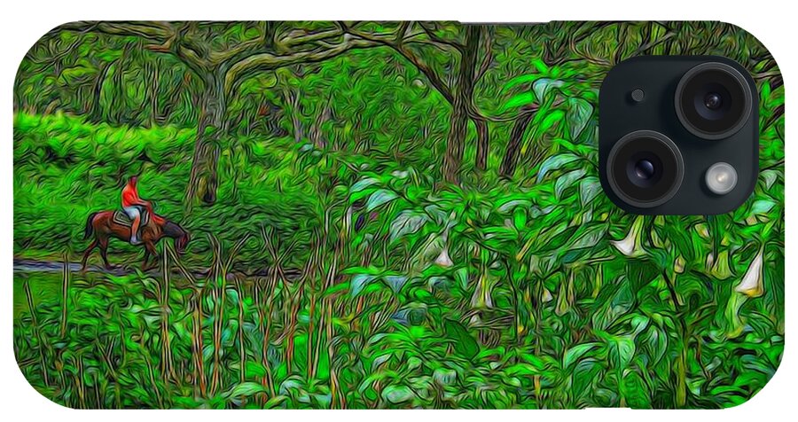 The Crossing By The Trees - Phone Case