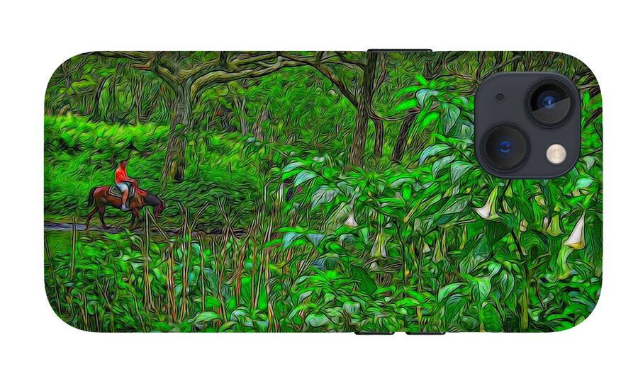 The Crossing By The Trees - Phone Case