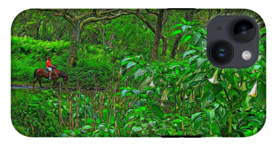 The Crossing By The Trees - Phone Case