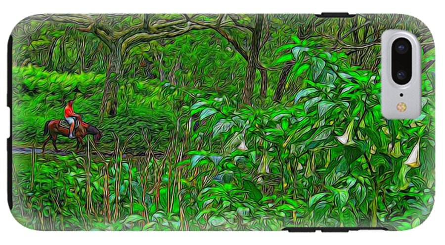 The Crossing By The Trees - Phone Case