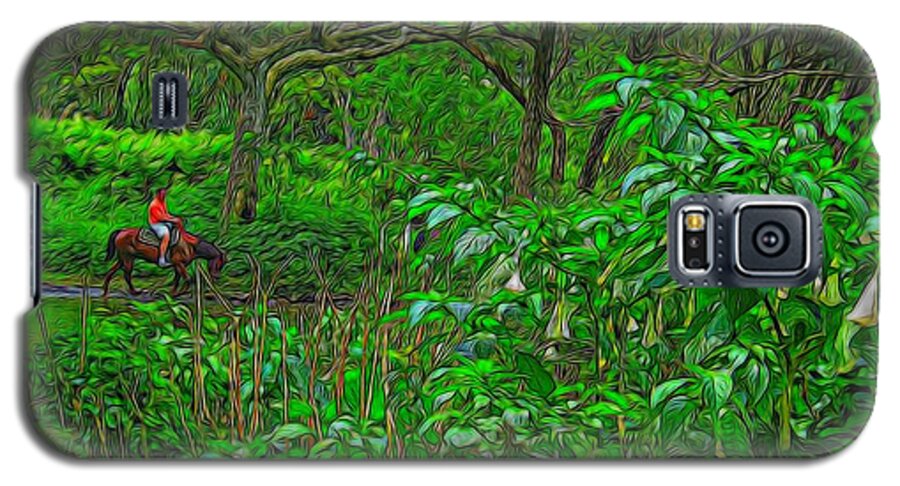 The Crossing By The Trees - Phone Case