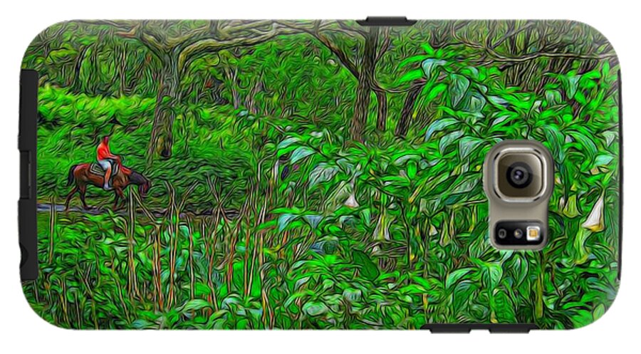 The Crossing By The Trees - Phone Case