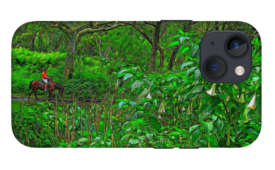 The Crossing By The Trees - Phone Case