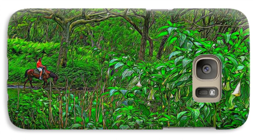 The Crossing By The Trees - Phone Case