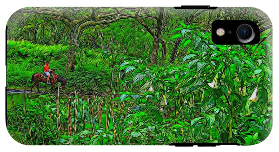 The Crossing By The Trees - Phone Case
