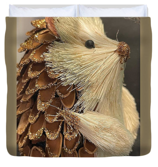 The Hedgehog Ornament - Duvet Cover