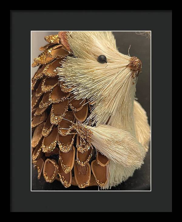 The Hedgehog Ornament - Framed Print