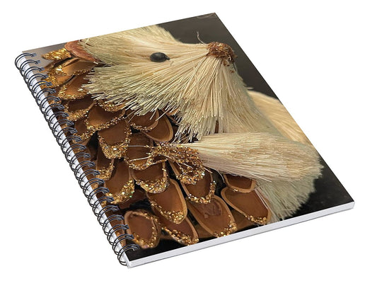 The Hedgehog Ornament - Spiral Notebook