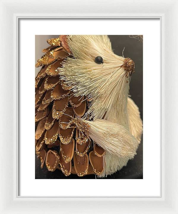 The Hedgehog Ornament - Framed Print