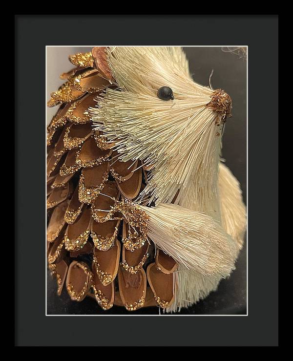 The Hedgehog Ornament - Framed Print