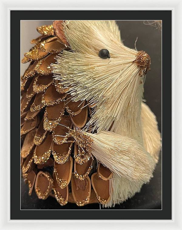 The Hedgehog Ornament - Framed Print