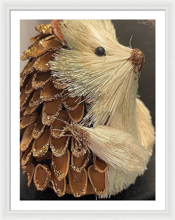 The Hedgehog Ornament - Framed Print