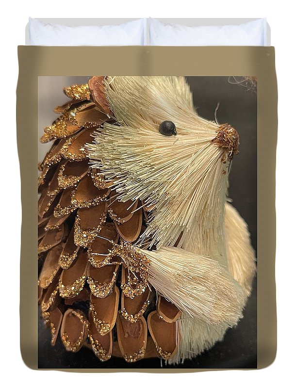 The Hedgehog Ornament - Duvet Cover