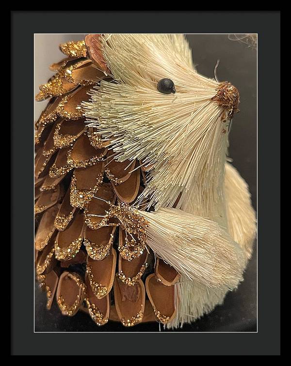 The Hedgehog Ornament - Framed Print