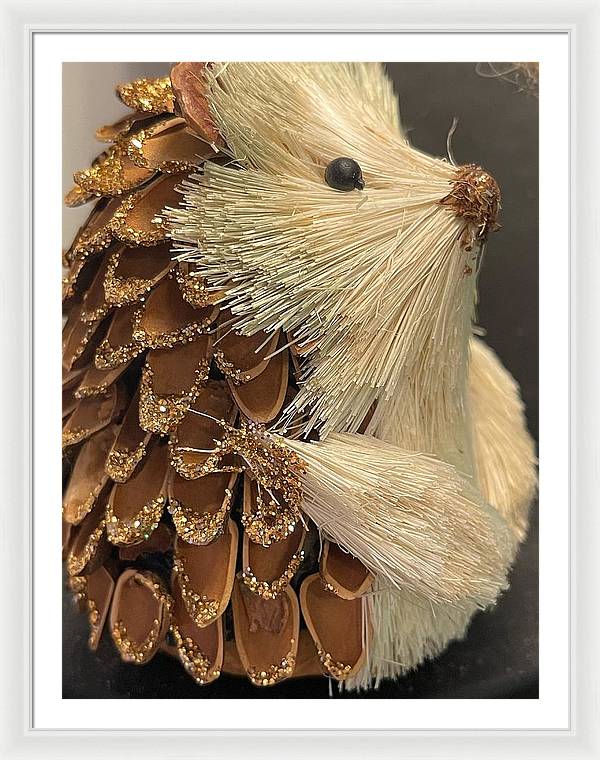The Hedgehog Ornament - Framed Print