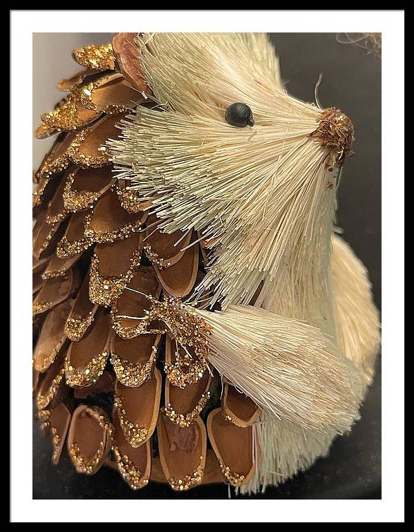 The Hedgehog Ornament - Framed Print