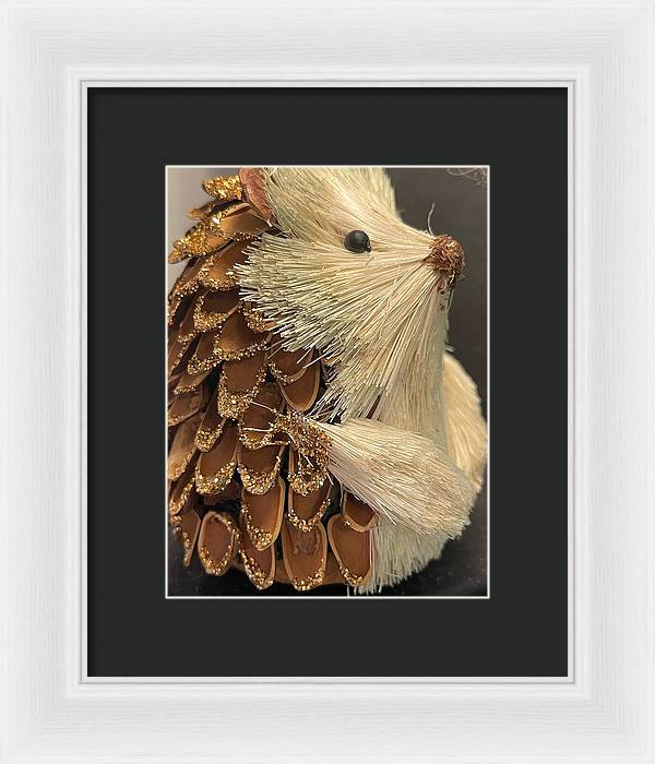 The Hedgehog Ornament - Framed Print