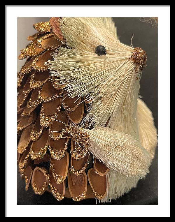 The Hedgehog Ornament - Framed Print